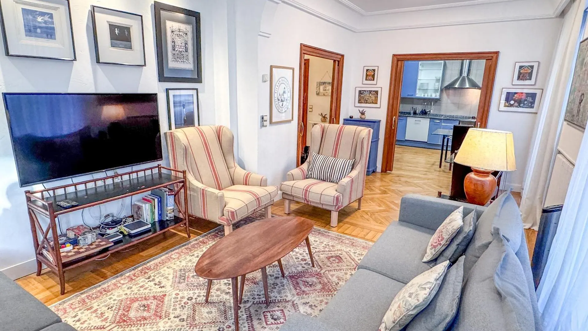 Marina Beach & City Apartment-Parking San Sebastian